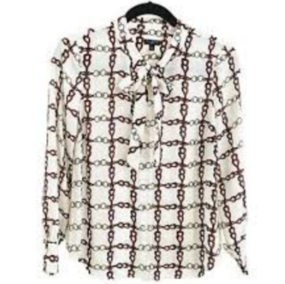 Vintage Talbot's Chain Blouse - Picture 1 of 2